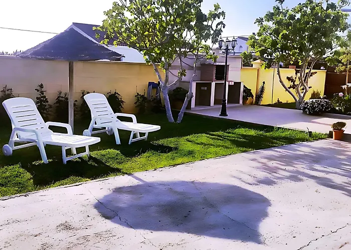Апартаменты Casa Con Jardin Privado Y Zona De Barbacoa *